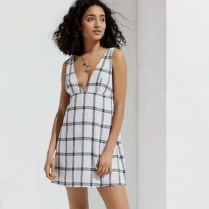 Urban Outfitters UO White Linen Dress
